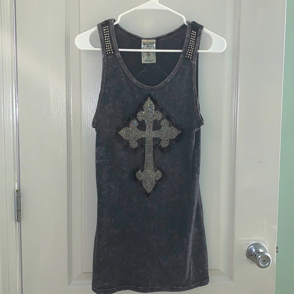 Rockin Rare Cross “Vocal” Tank